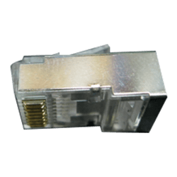 CONECTOR MACHO RJ45 APANTALLADO