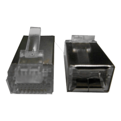 CONECTOR MACHO RJ45 APANT. CABLE FLEX PASS THROUGH