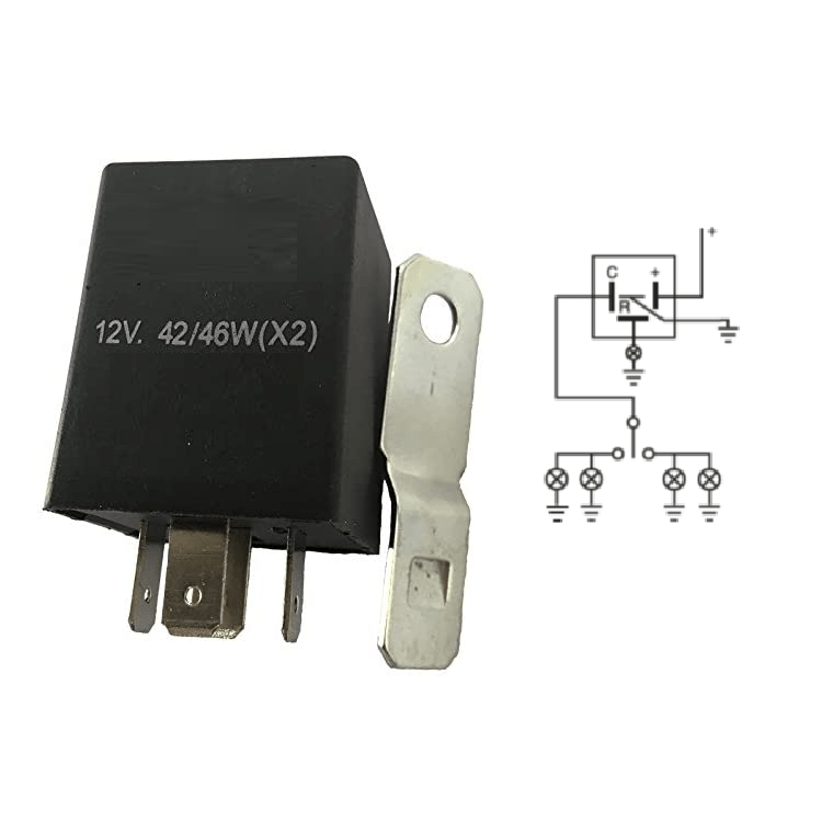 RELE INTERMITENCIA 12V - 4 PATILLAS - 4X21W