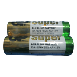 PILA ALCALINAS LR06 E-1,5V.