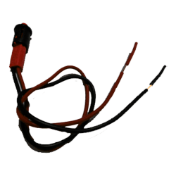 PILOTO LED 24V ROJO - CARCASA NEGRA Ø8,5mm (A PRESION)