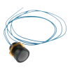 PULSADOR  NEGRO IP67 CON CABLE