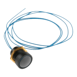 PULSADOR  NEGRO IP67 CON CABLE