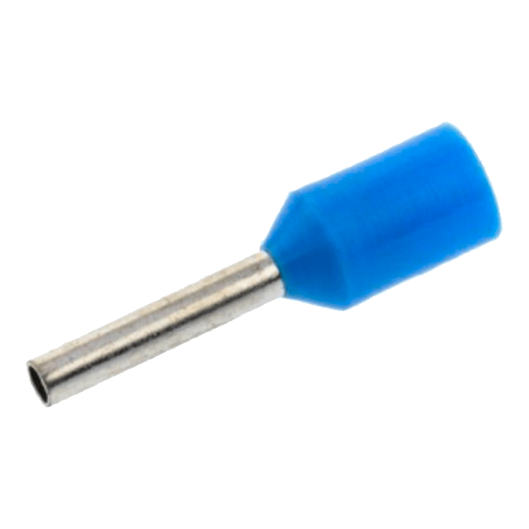 PUNTERA PREAISLADA AZUL - CABLE 0,75mm2
