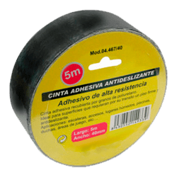 ROLLO CINTA ANTIDESLIZANTE 25mm x 5mts