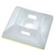 BASES AUTOADHESIVAS SOPORTE BRIDAS-12,5-12,5-3,2-PA 6.6-BLANCO