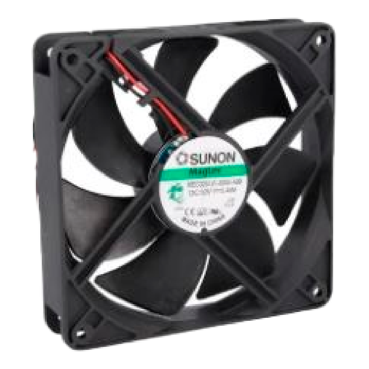 VENTILADOR 120X120X25MM AXIAL 12V