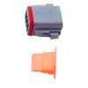 KIT CONECTOR ESTANCO 8 VIAS HEMBRA