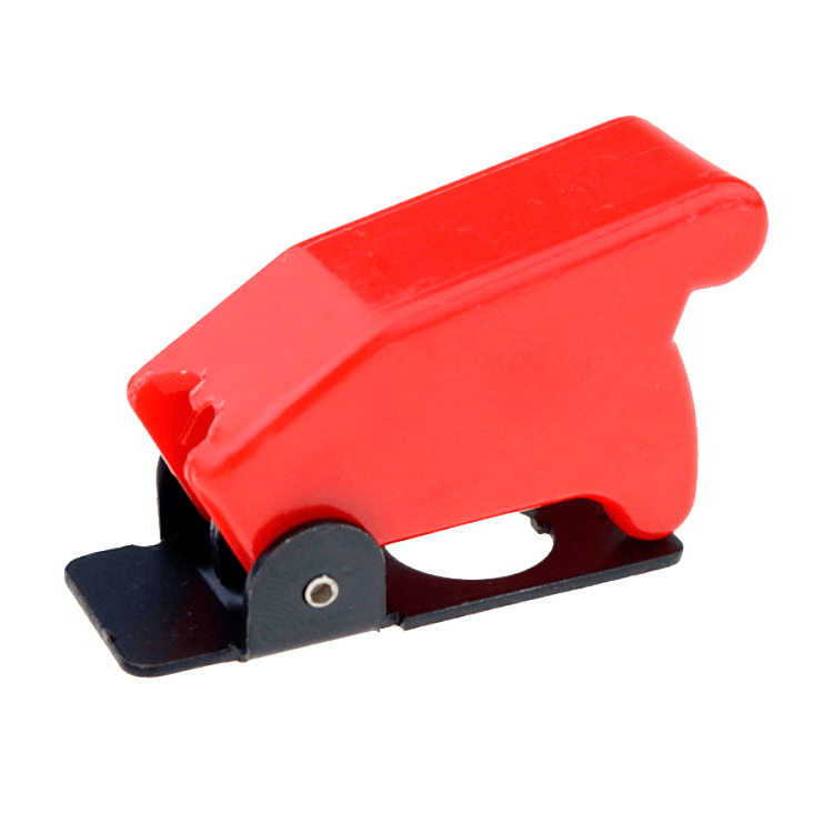TAPA SEGURIDAD ROJA PARA INTERRUPTOR PALANCA