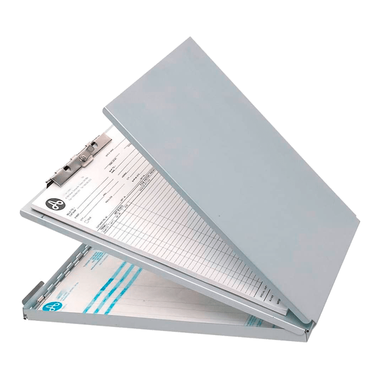 CARPETA PORTAPAPELES ALUMINIO DIN A4