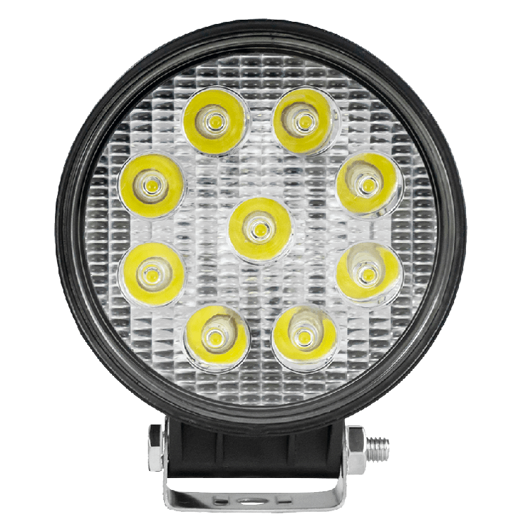 FARO TRABAJO LED REDONDO - 12/24V - 27W- LUZ CONCENTRADA