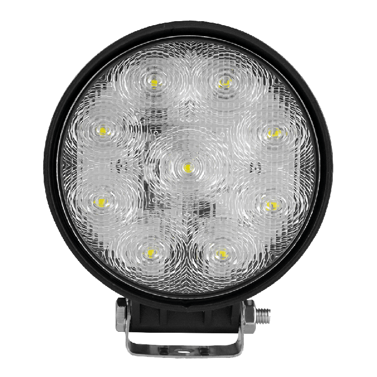 FARO TRABAJO LED REDONDO - 12/24V - 27W- LUZ DISPERSA