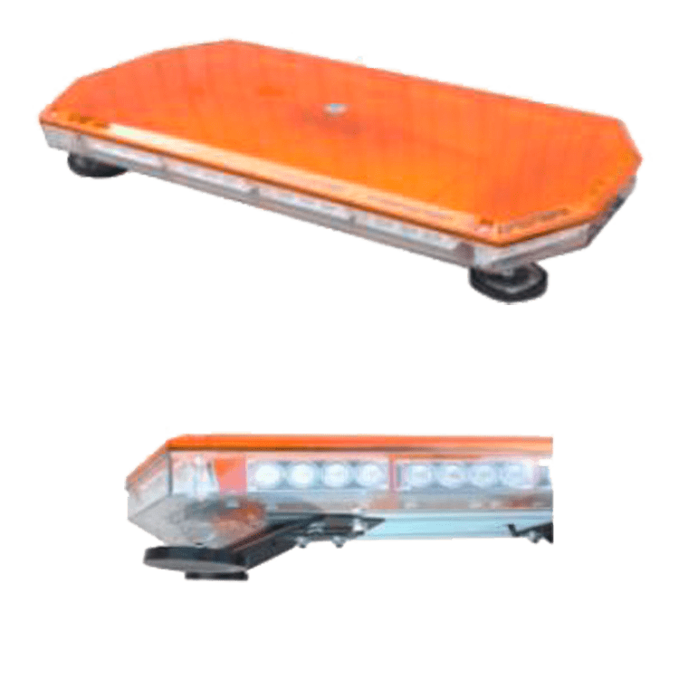 PUENTE LED AMBAR 600mm - 12/24V - MAGNETICO - CONEXIÓN A MECHERO