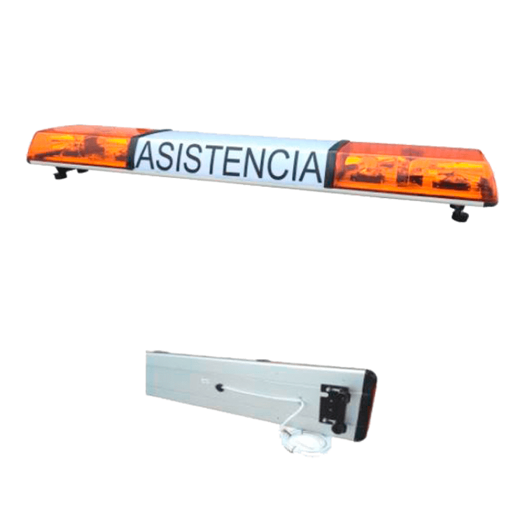 PUENTE HALOGENO AMBAR 1200mm - 12V - ASITENCIA