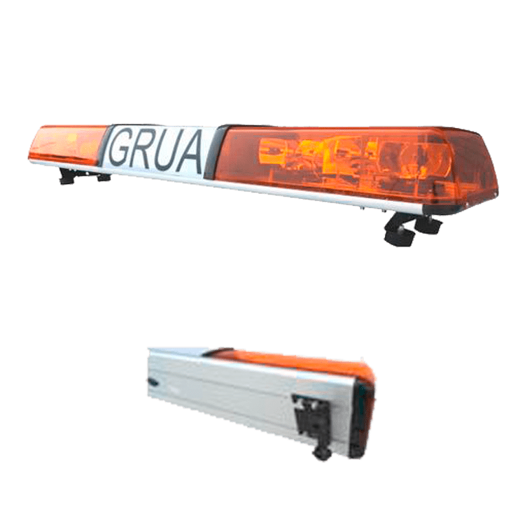 PUENTE HALOGENO AMBAR 1200mm - 12V - GRUA