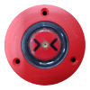 PULSADOR IP67 FLECHAS - ROJO CON LEDS VERDES 12/24V