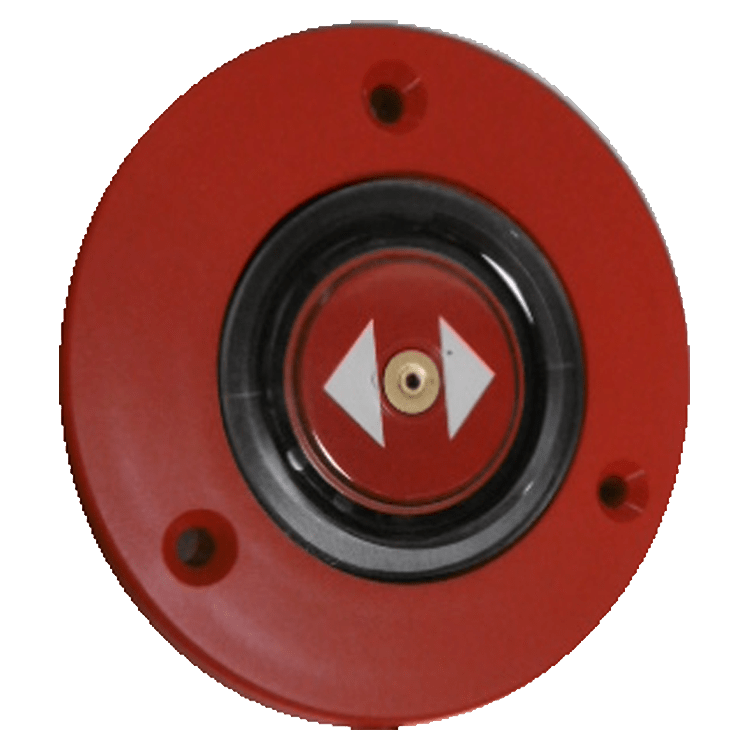 PULSADOR IP67 FLECHAS - ROJO CON LEDS VERDES/ROJOS 24V