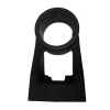 SOPORTE TECHO PASANTE ABS 30mm