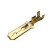 TERMINAL FASTON MACHO 6,3/1,0-2,5 CLICK SUELTO DORADO
