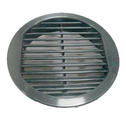 DIFUSOR AIRE REDONDO 80/70mm GRIS - REJILLA