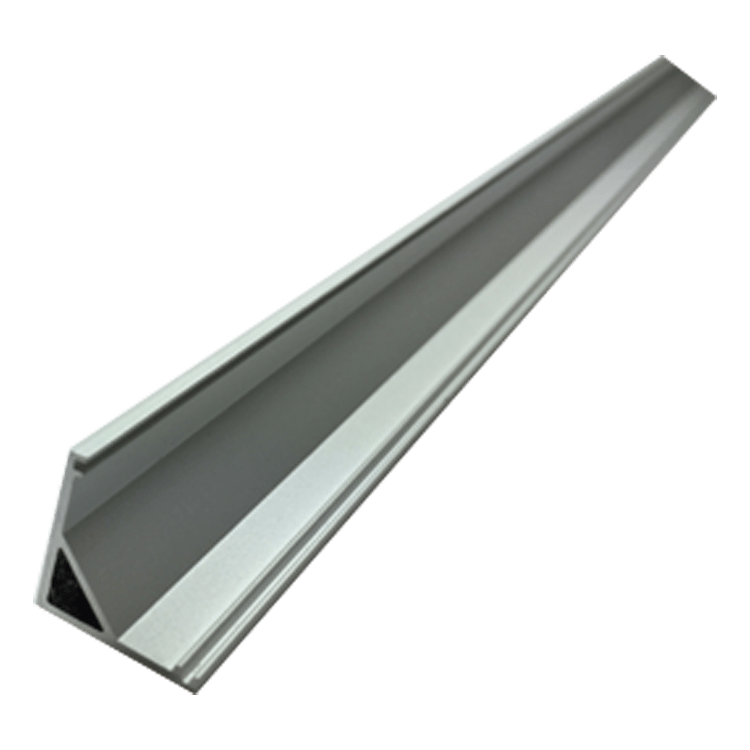 METRO PERFIL ALUMINIO LUMINARIA LED ESQUINA SERIE PS3 - EN BARRA 2mts