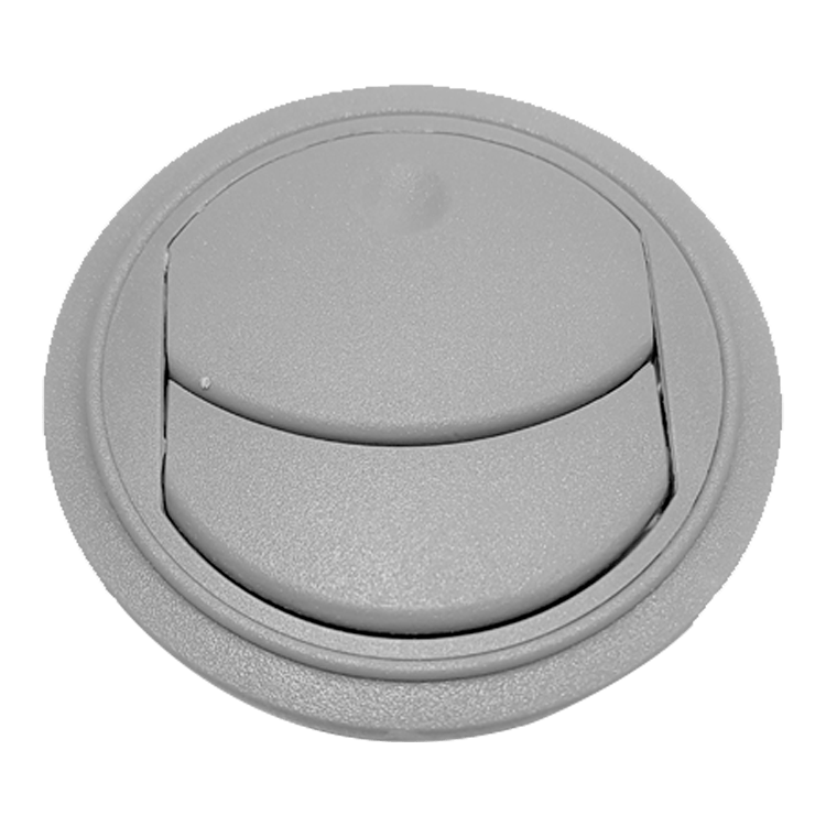 DIFUSOR AIRE REDONDO 63/54mm GRIS