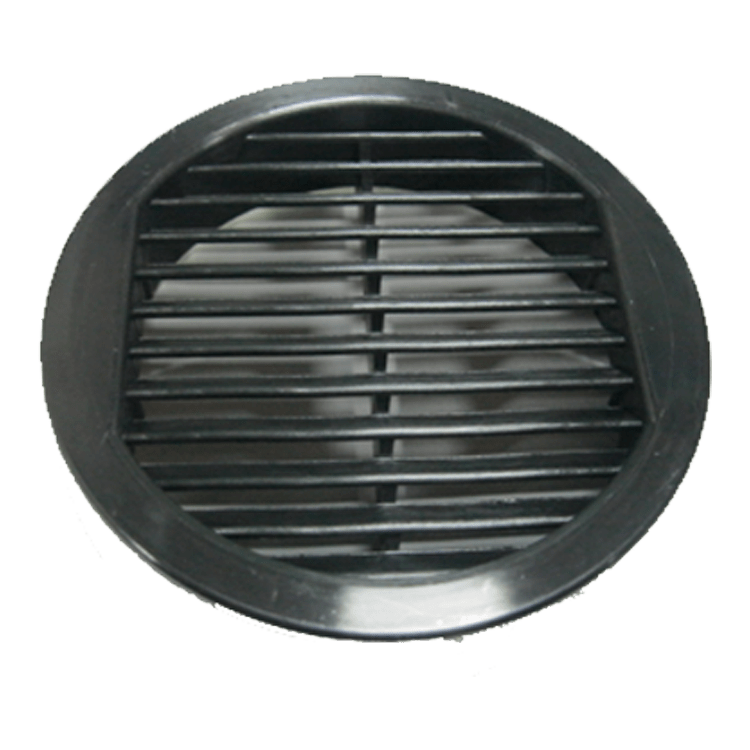 DIFUSOR AIRE REDONDO 50/43mm NEGRO