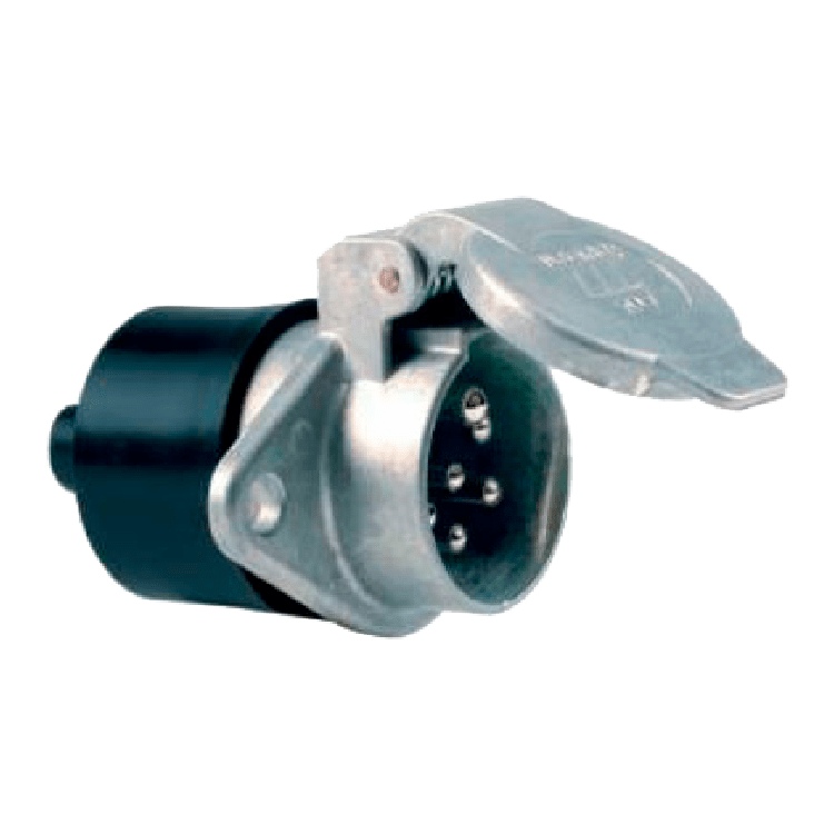 BASE ALUMINIO Mº 7 POLOS 24V CONEXION TORNILLO