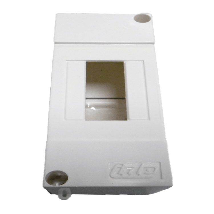 CAJA DISTRIBUCION SUPERFICIE 1x4 MODULOS - BLANCO - IP20