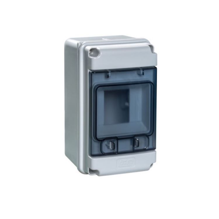 CAJA DISTRIBUCION EN SUPERFICIE 1X4 MODULOS IP65 195X115X105mm