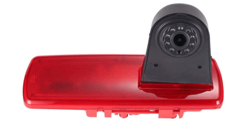 CAMARA TRASERA RENAULT TRAFIC-3 - IR - TIPO 3rd STOP - 1000TVL - PAL - 12V