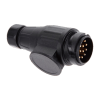 CLAVIJA ENCHUFE PIÑA 13 POLOS PVC