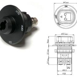 DESCONECTADOR BATERIA 100A