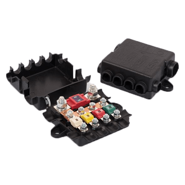 CAJA PORTAFUSIBLES 1 MEGA + 4 MIDI