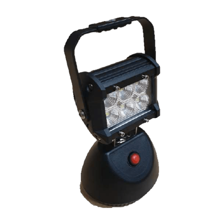 FARO TRABAJO LED PORTATIL - BASE MAGNETICA - INTERRUPTOR Y BATERIA
