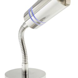 FLEXO LED CALIDO 3W - 12/24V - 180mm + CARGADOR USB 5V/2A