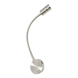 FLEXO LED CALIDO 3W - 12/24V - 415mm + CARGADOR USB 5V/2A