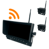 KIT INALAMBRICO MONITOR 10"- 2xCAMARA (WIFI 2,4) - DIGITAL - 12/24V