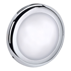 LUMINARIA LED CALIDO 6W - 12/24V - Ø 106mm - CROMO