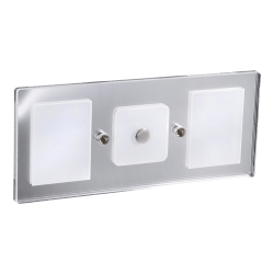 LUMINARIA LED CALIDO 6W - 12/24V - 200x90x10mm - TACTIL ON/DIMMER/OFF - PENUMBRA AZUL