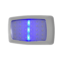 LUMINARIA 30 LED - PENUMBRA AZUL - 12V