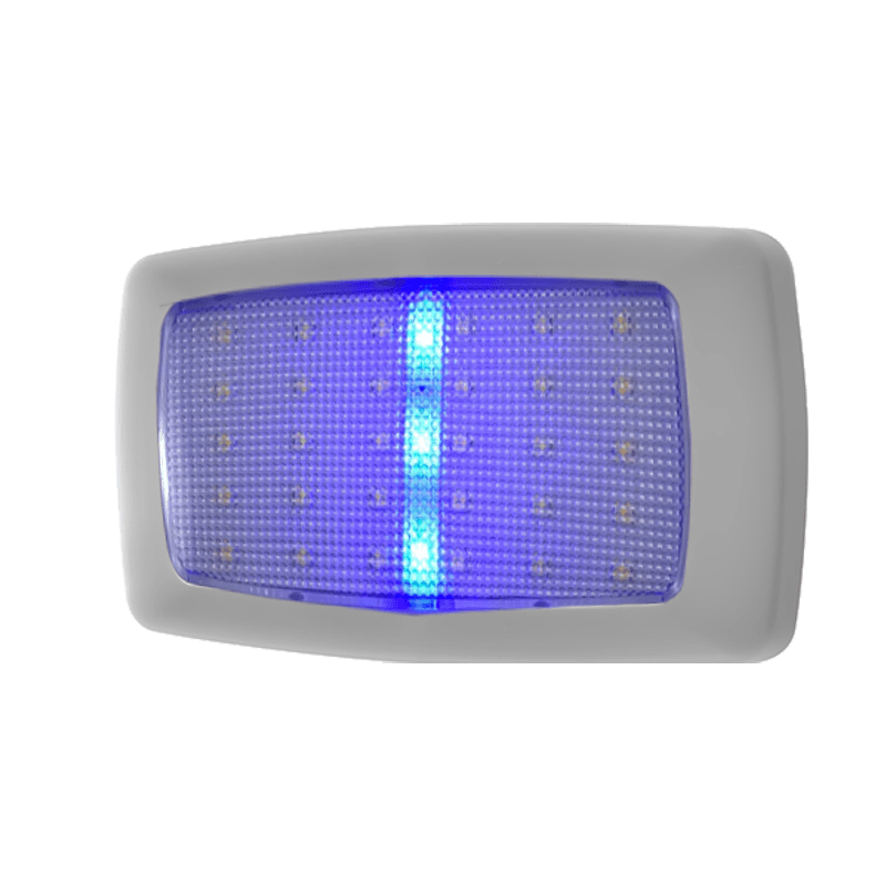 LUMINARIA 30 LED - PENUMBRA AZUL - 12V