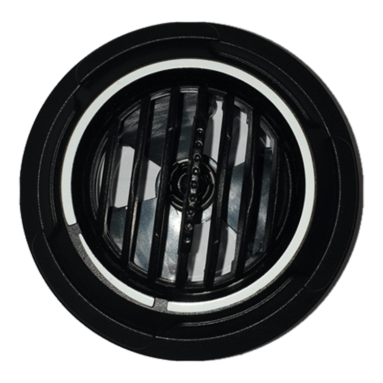 DIFUSOR AIRE REDONDO 84,5/77,4mm NEGRO
