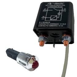 RELE SEPARADOR AUTOMATICO BATERIAS - 12V/200A - SALIDA LED EXTERNO