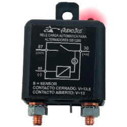 RELE SEPARADOR AUTOMATICO BATERIAS - 12V/200A - CON LED