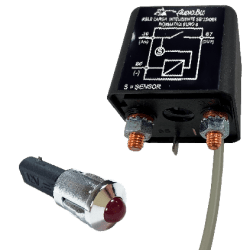 RELE SEPARADOR AUTOMATICO BATERIAS - 12V/200A - EURO6 - SALIDA LED EXTERNO