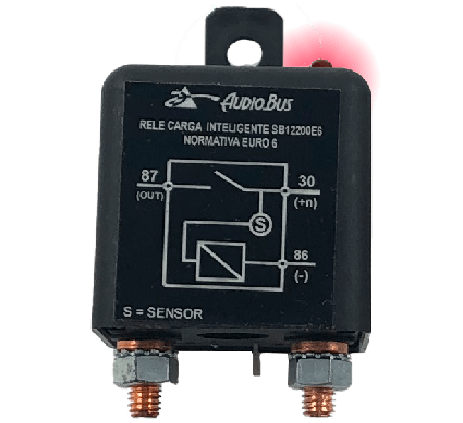 RELE SEPARADOR AUTOMATICO BATERIAS - 12V/200A - EURO6 - CON LED
