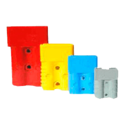 CONECTOR BATERIA 2P GRIS 50A.