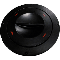 OBTURADOR GIRATORIO NEGRO 282mm