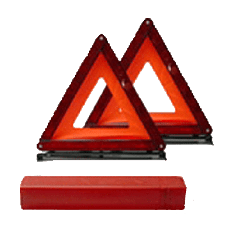 TRIANGULO SEÑALIZACION AVERIAS - KIT 2 PCS